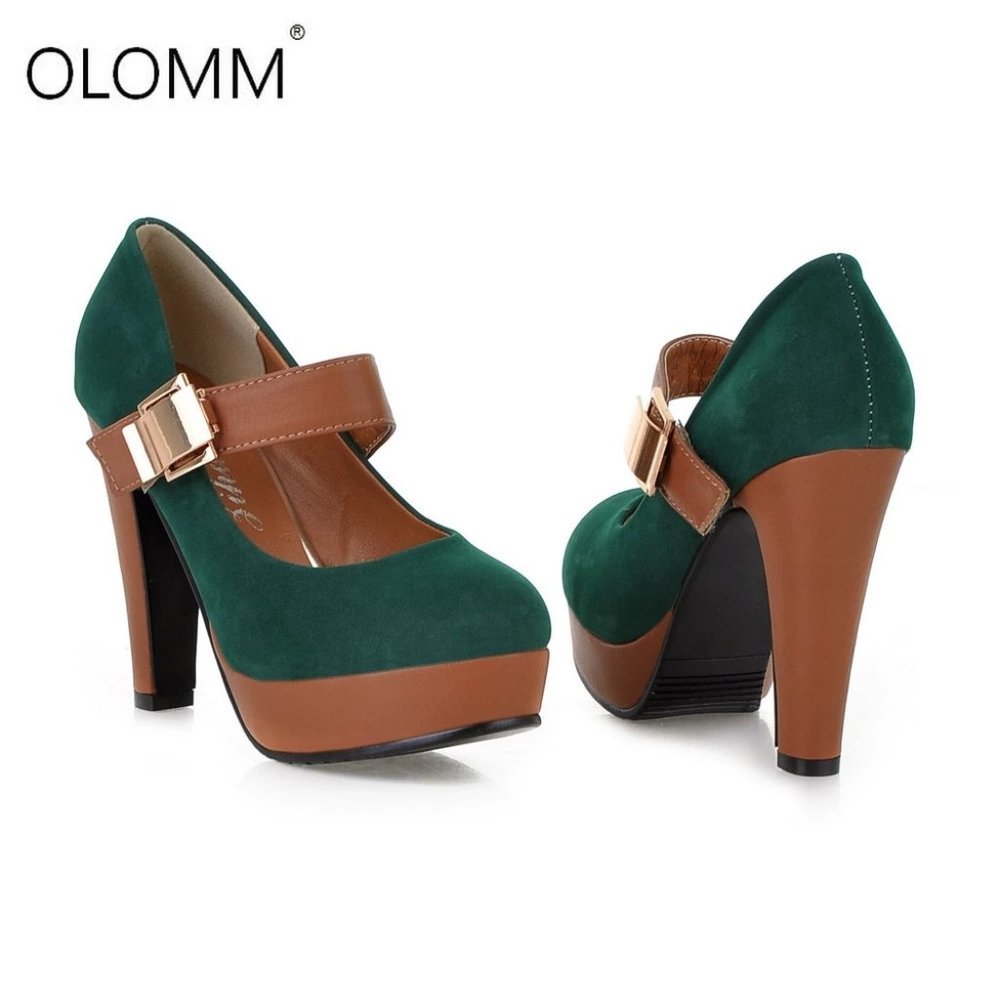 Shoes Ladies Footwear Platform Heels
